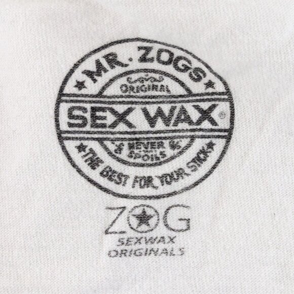 Mr. Zog’s Sex Wax Surf T Shirt Medium Tee Logo Graphic Skate Surf Surfer - Picture 5 of 5